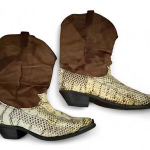 Dingo-1969 Women's Brown and Tan Boots